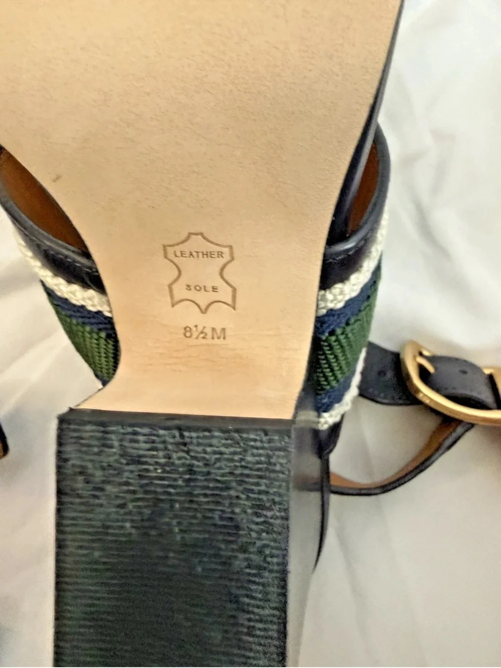 Tory Burch Jessa Block Heel Sandal - Size 8.5 NWB